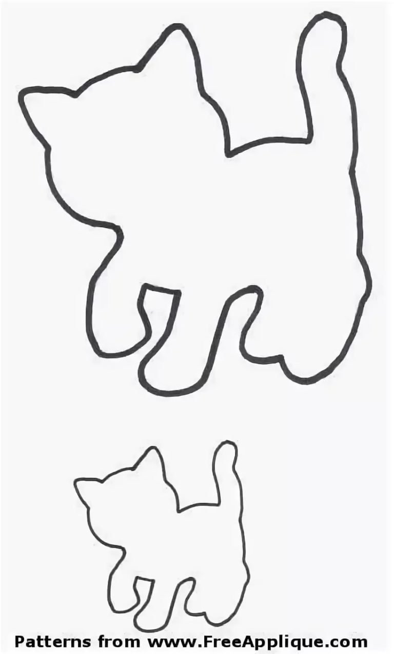 Силуэт кошки