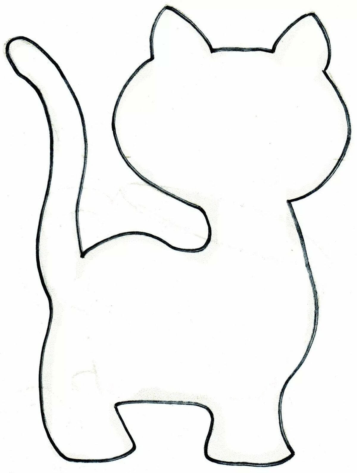 Трафареты котов