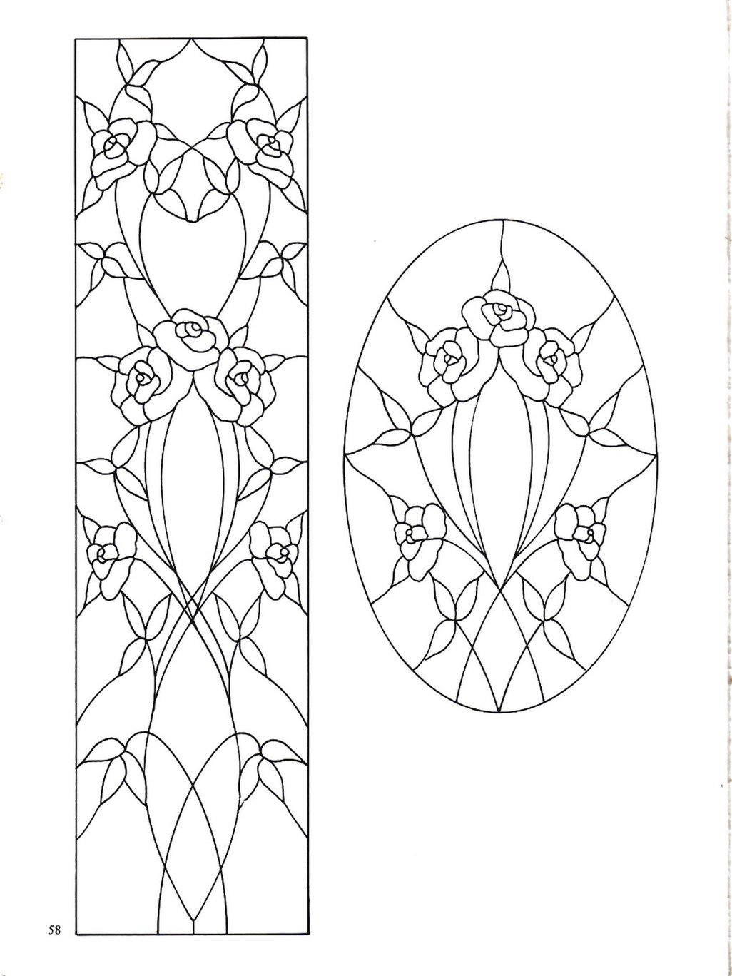 Трафареты для рисования по стеклу