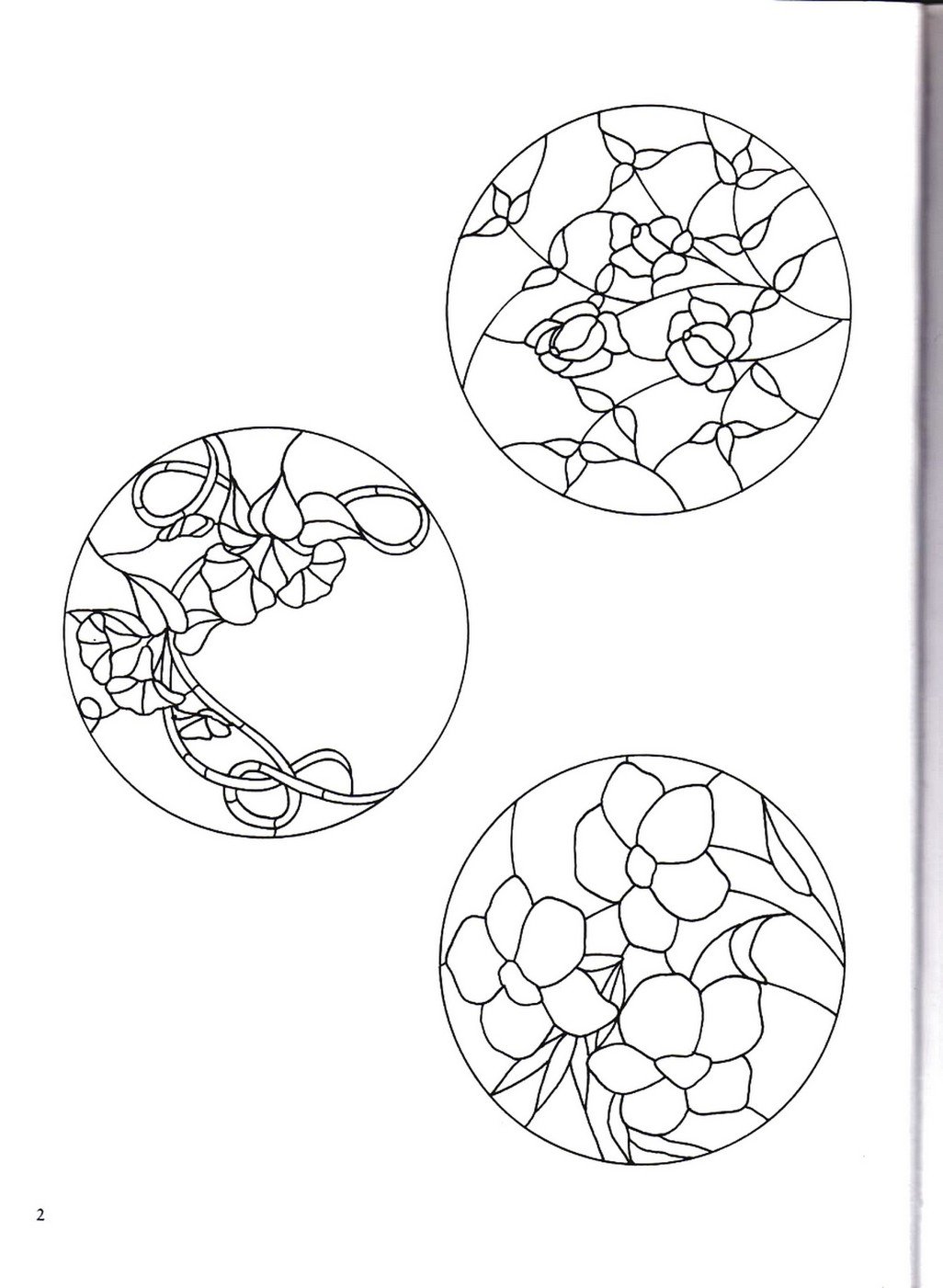 Контурная роспись по стеклу трафареты