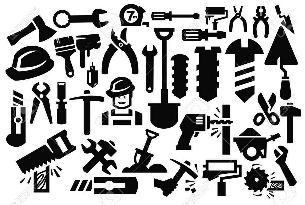 Узкие трафареты для декора