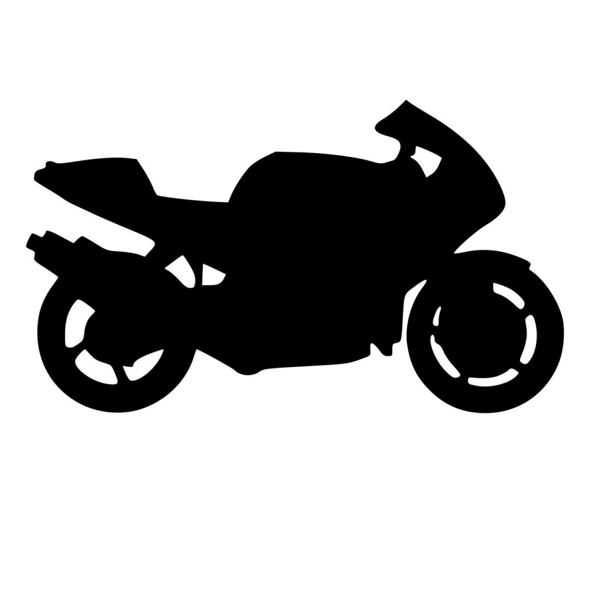 Трафареты мотоцикл для детей