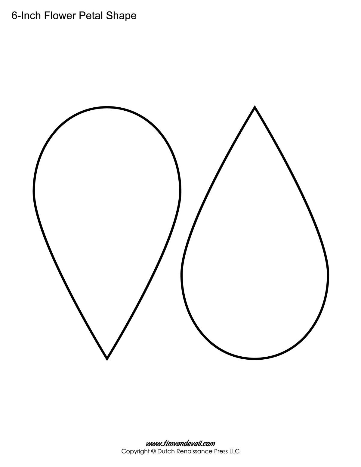 Тюльпан трафарет для броши