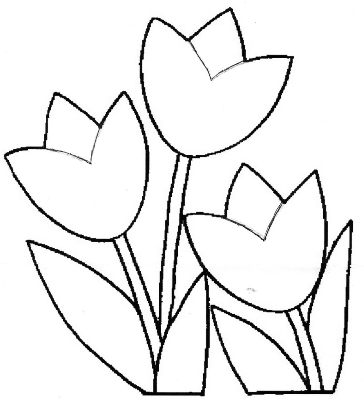 Трафарет капельки