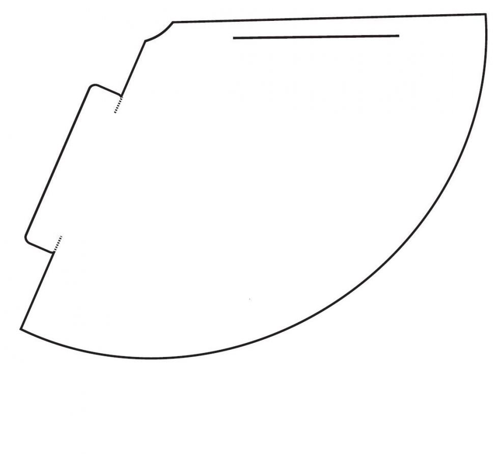 Контур Микки Мауса голова