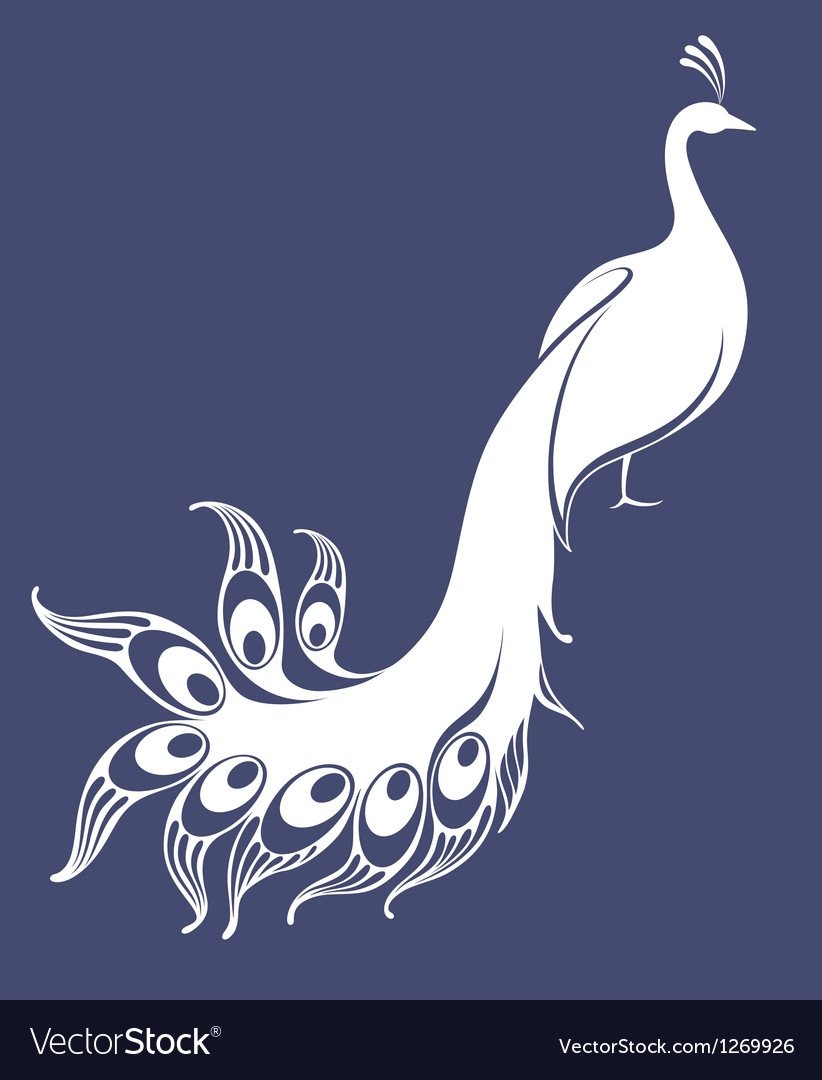 Жар птица очертание