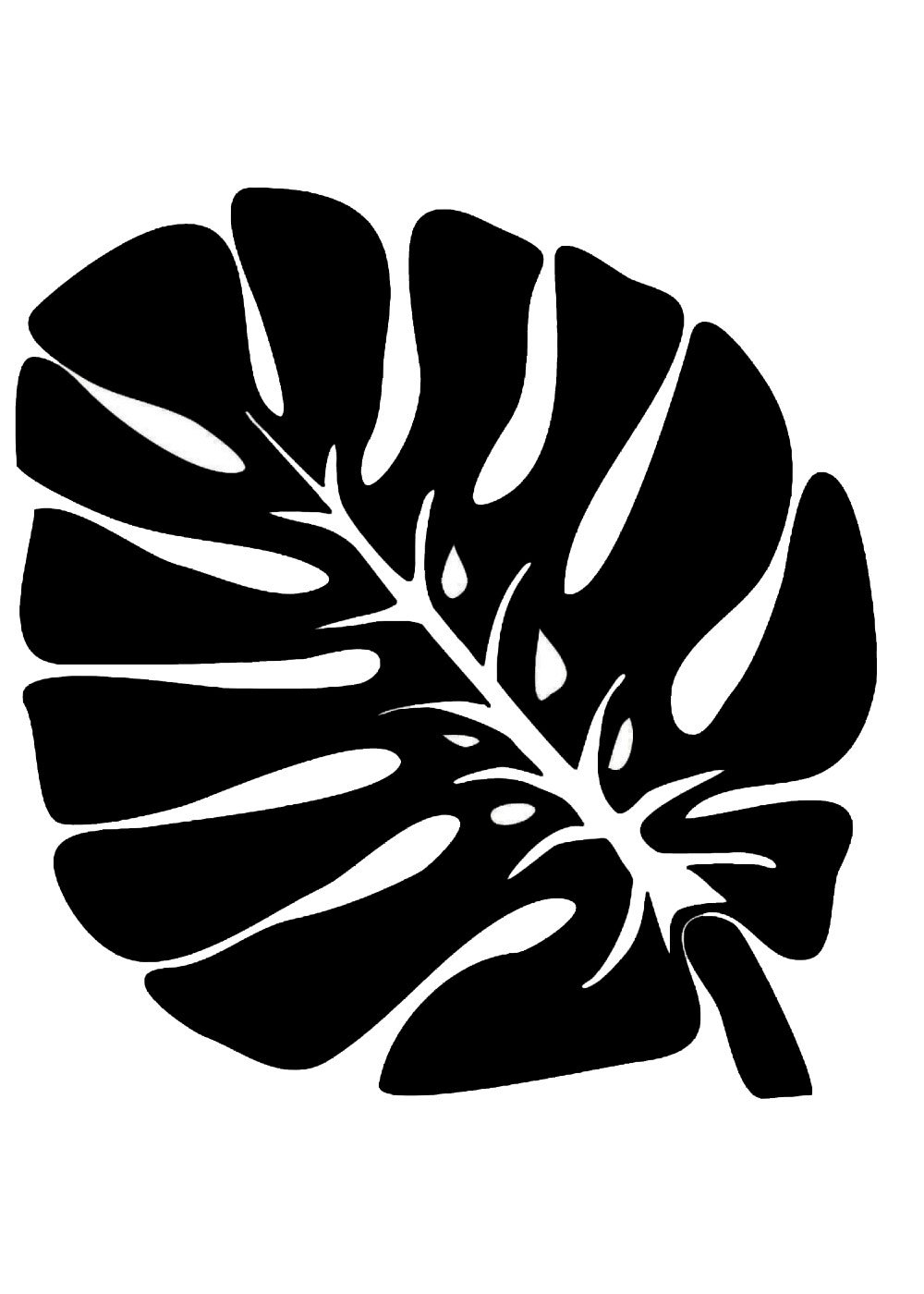 Тропические листья