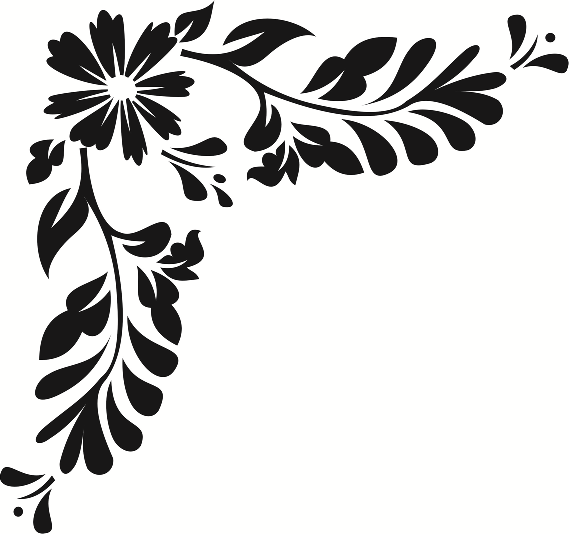 Рамки для текста простые черно-белые