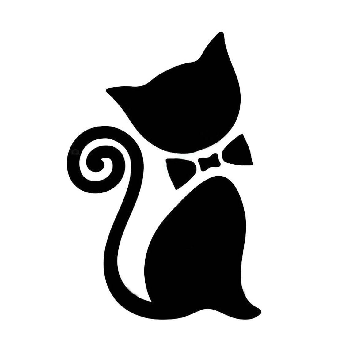 Силуэт кошки логотип