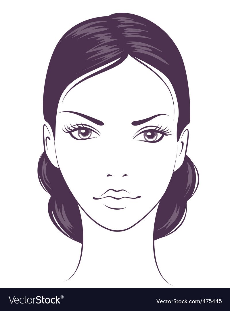 Очертание головы человека