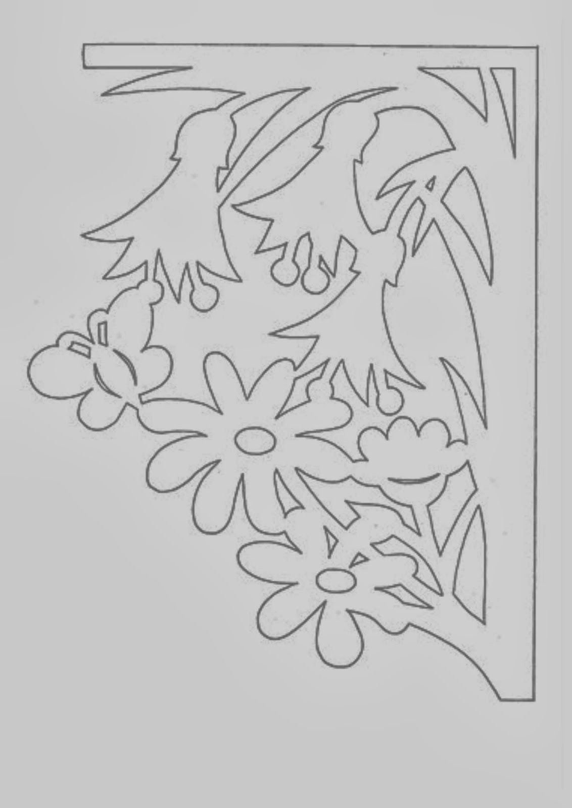 Красивые трафареты цветов