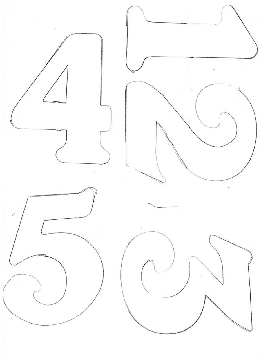 Лекало цифры