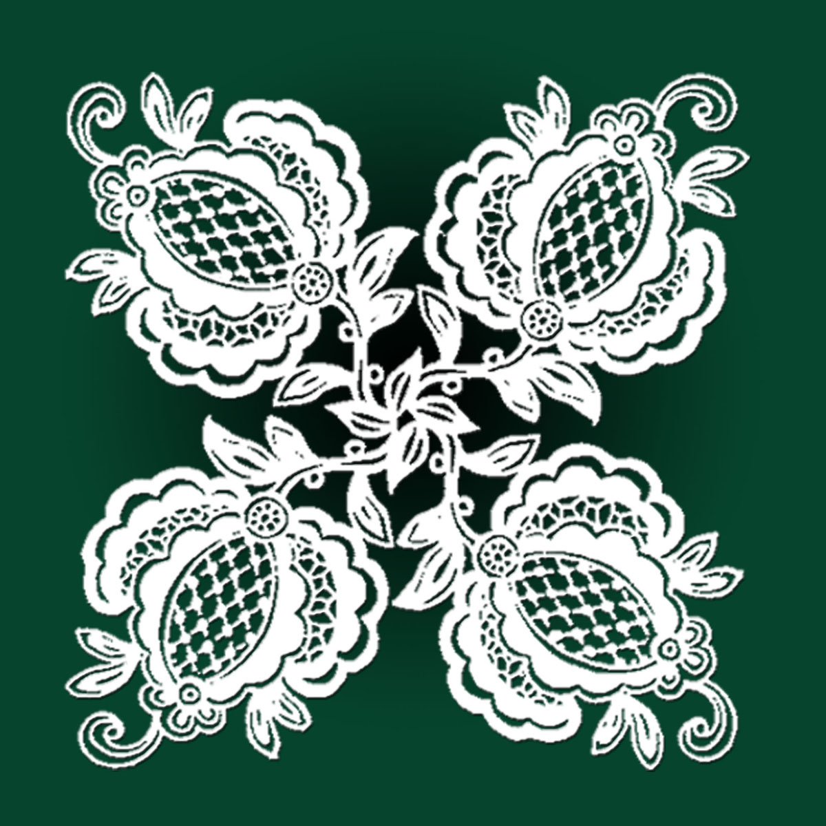 Трафареты кружевной росписи