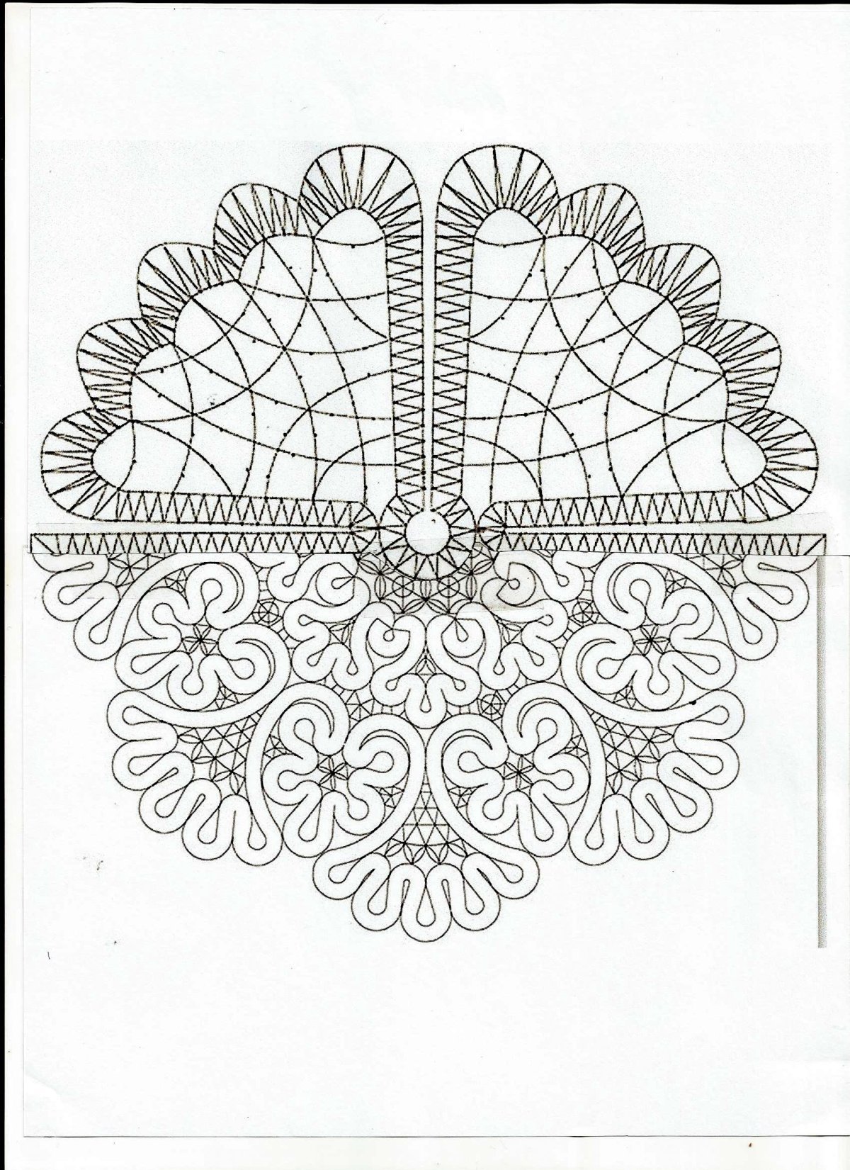 Вологодское кружево сколки ангелов