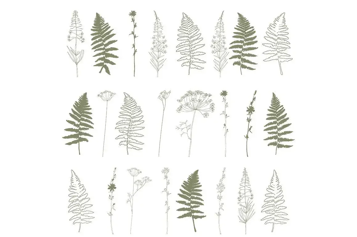 Маленькие цветы эскизы тату