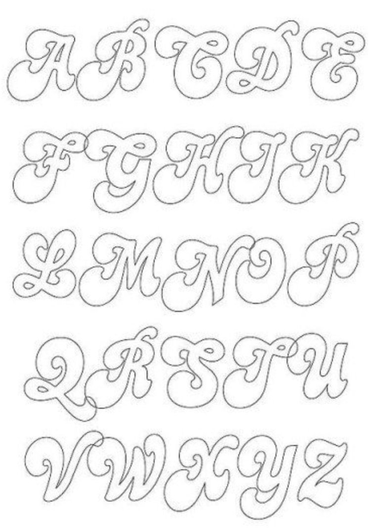 Красивые шрифты для рисования