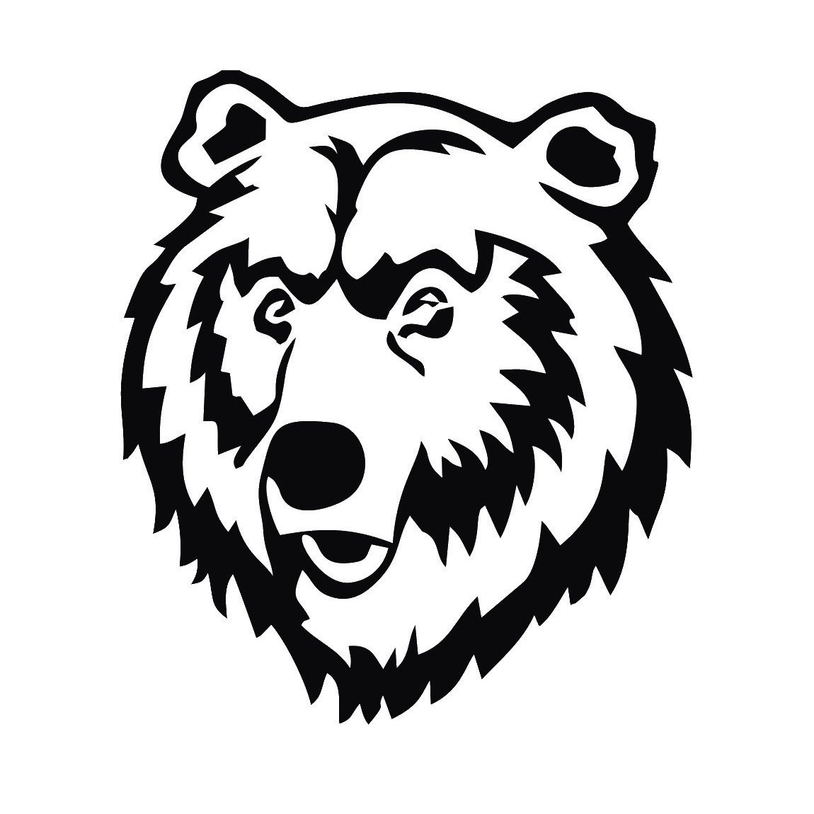 Гравировка медведь