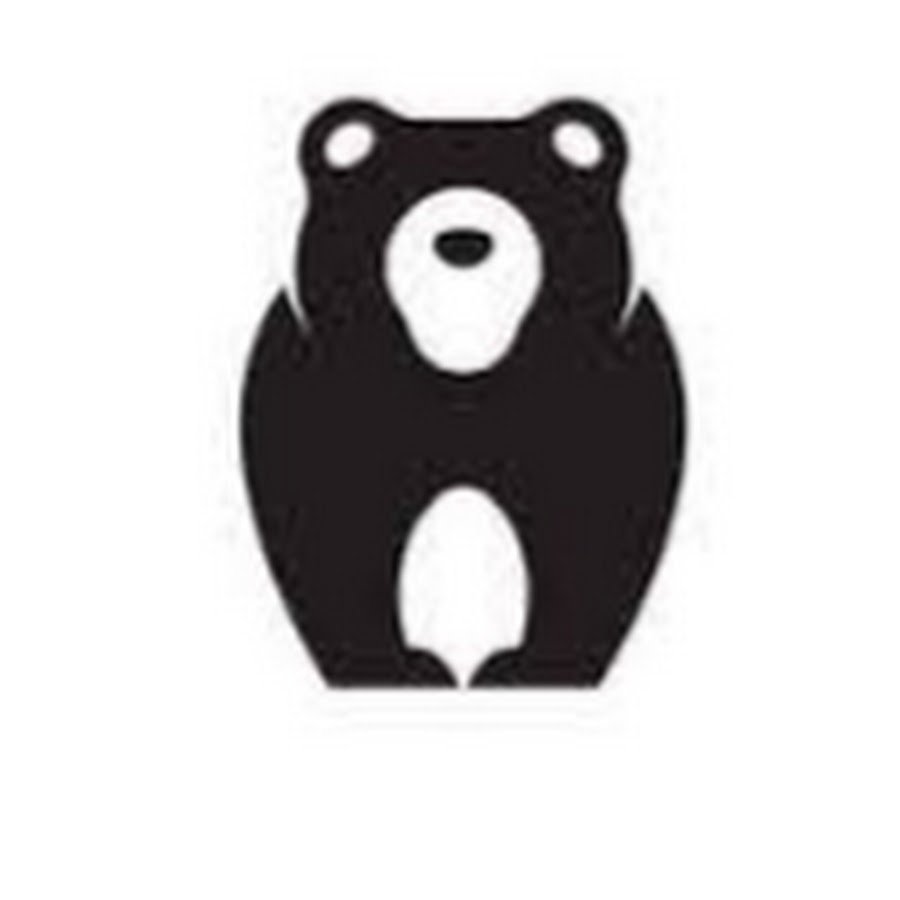 Медведь макет для печати