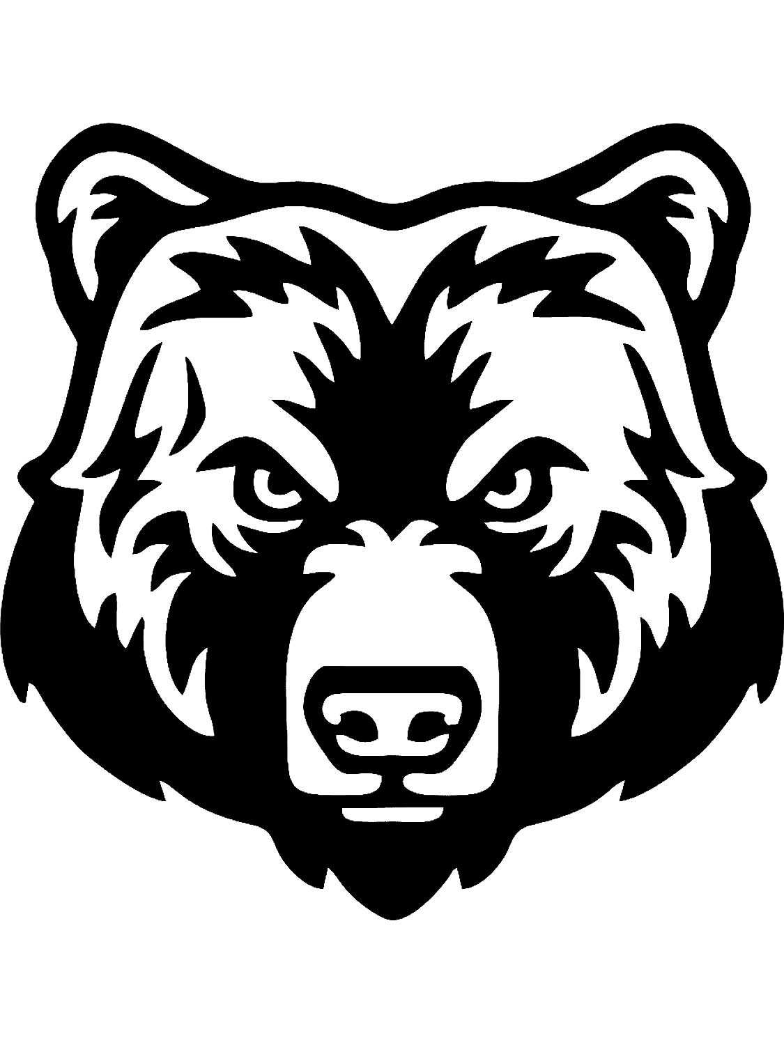 Морда медведя