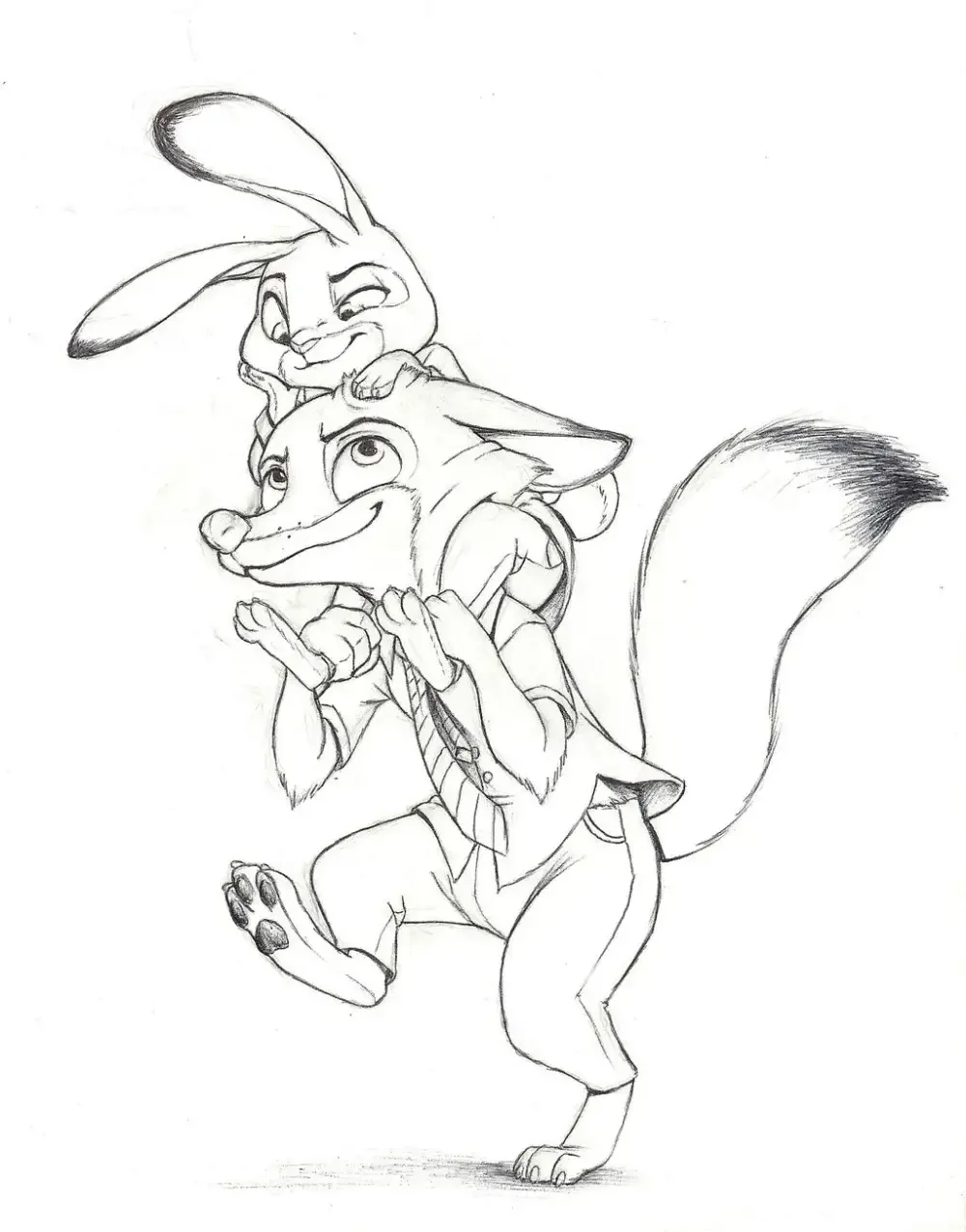 Братец Лис и братец кролик Терновый куст