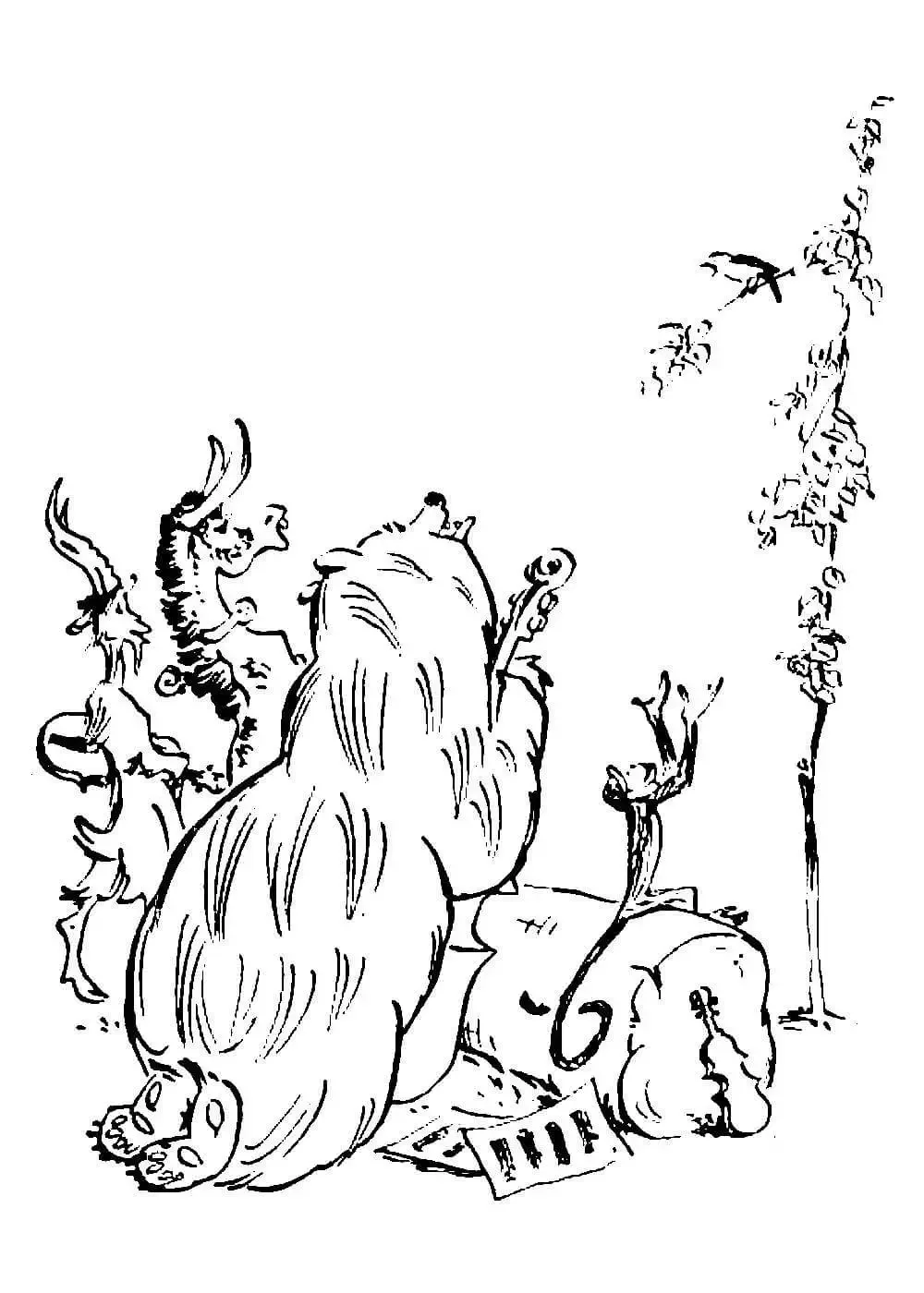 Квартет Крылова раскраска