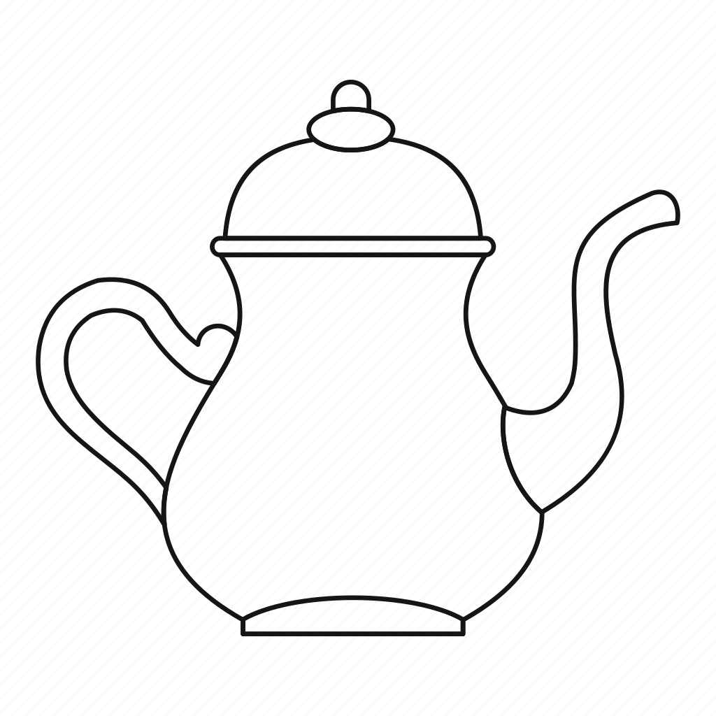 Контур вазы для цветов