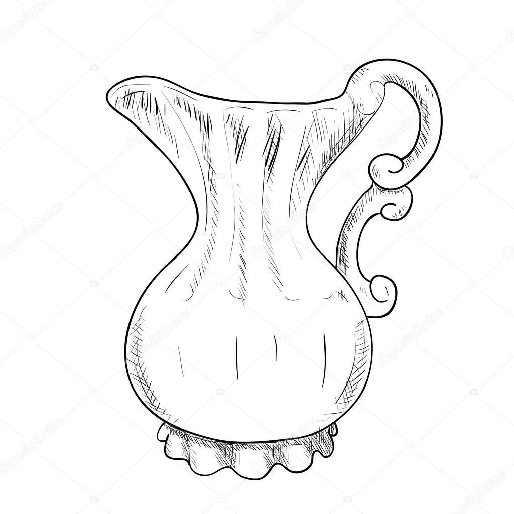 Ваза контур для детей