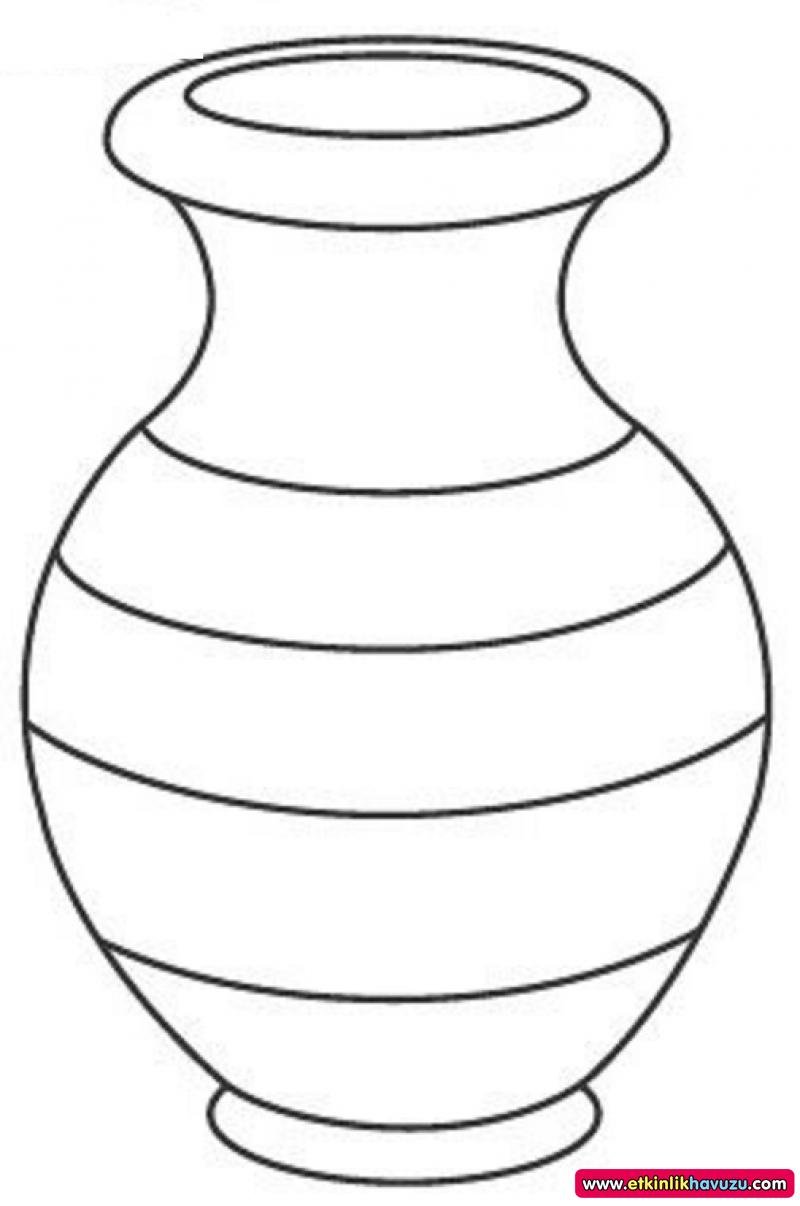 Стилизация вазы