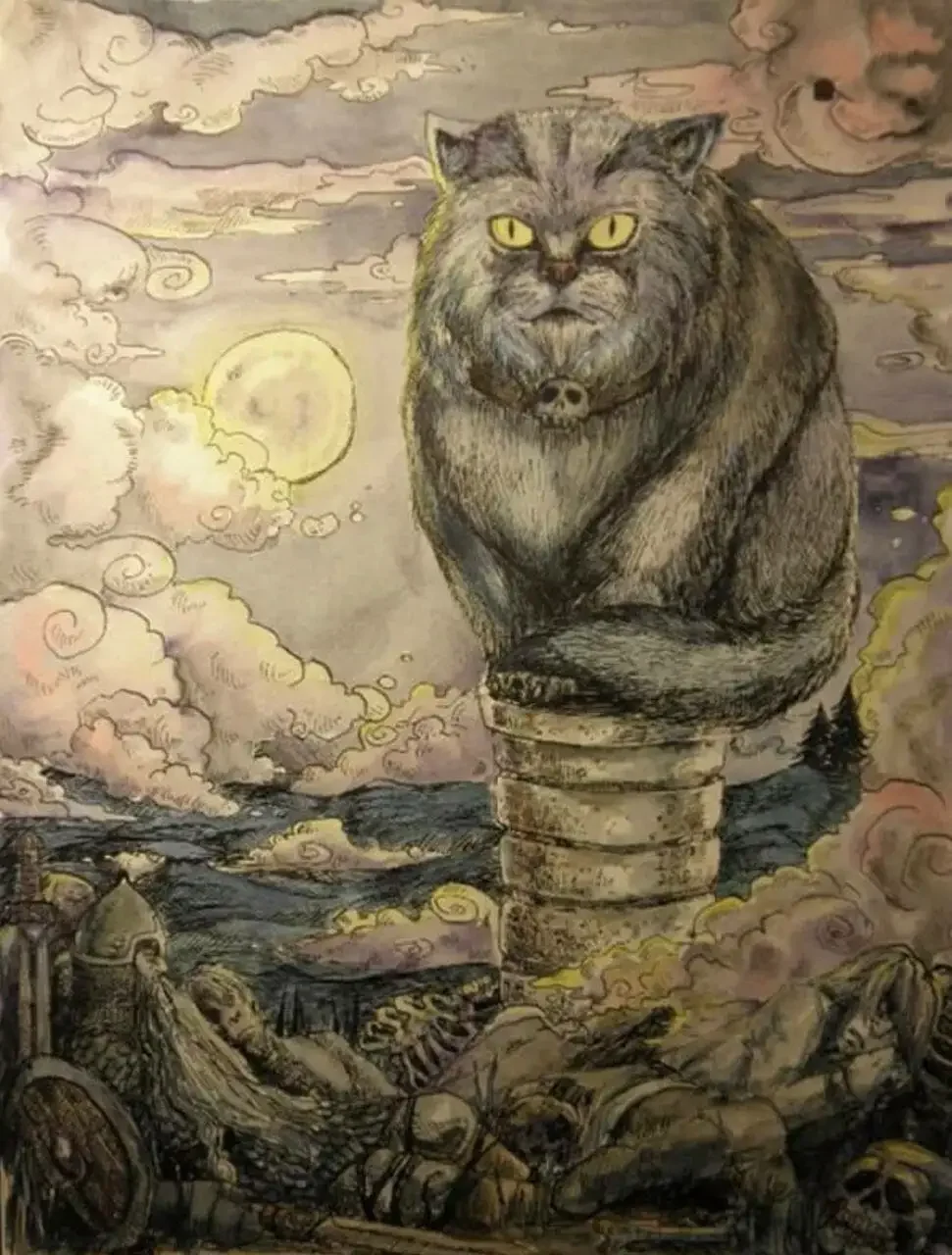 Кот Баюн людоед