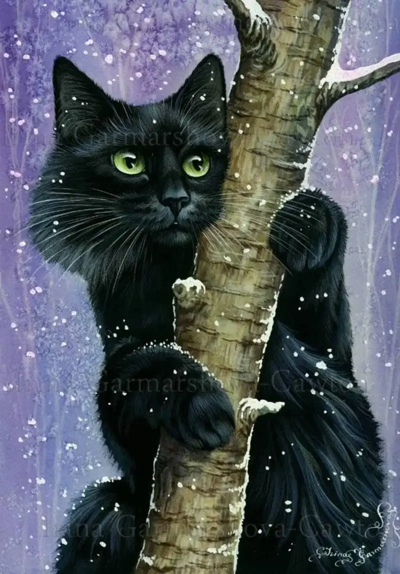 Картины Ирины Гармашовой коты