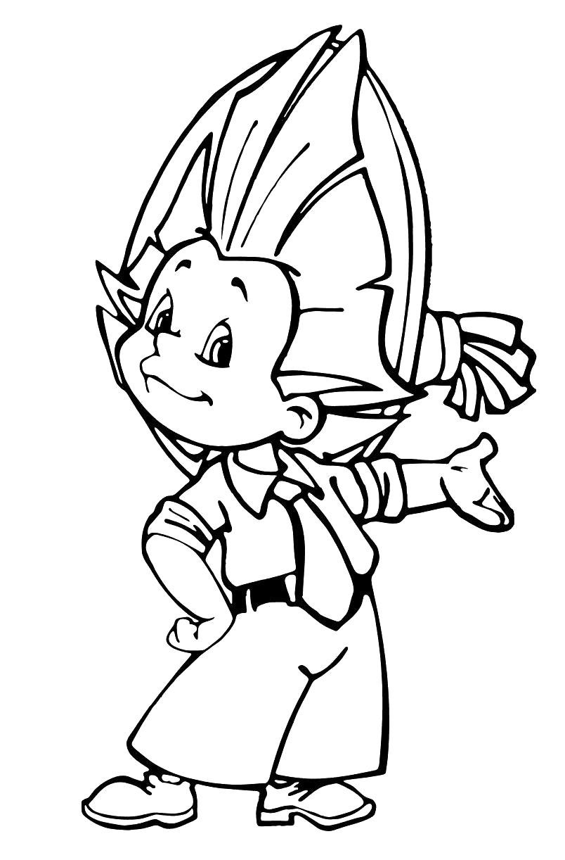 Сказочные персонажи на окна