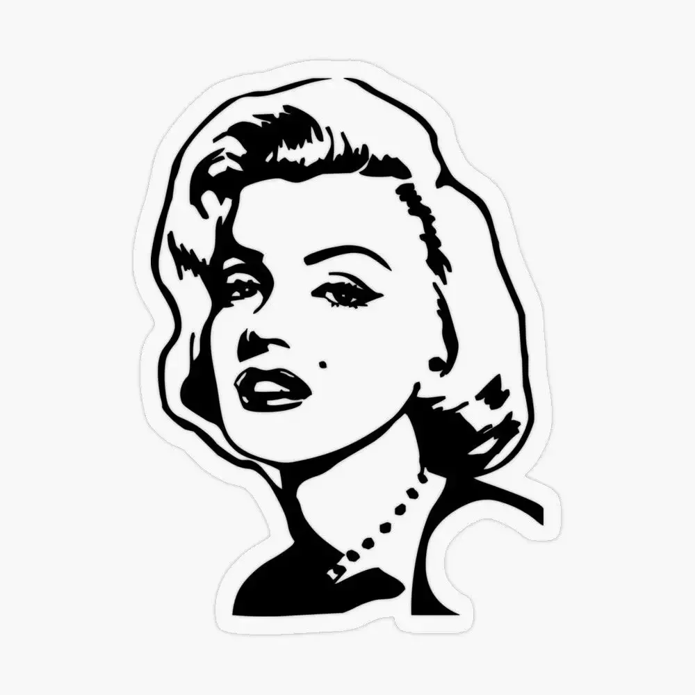 Мэрилин Монро рисунок