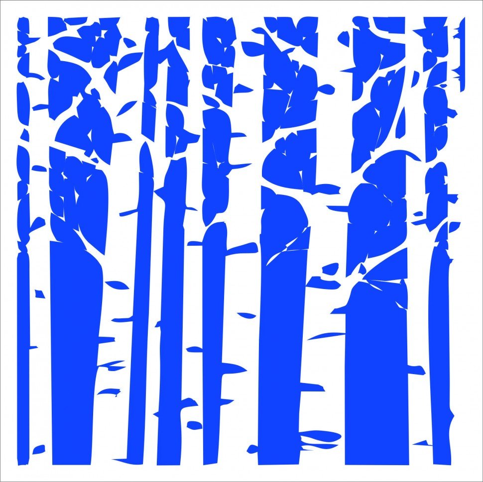 Стилизованные березы
