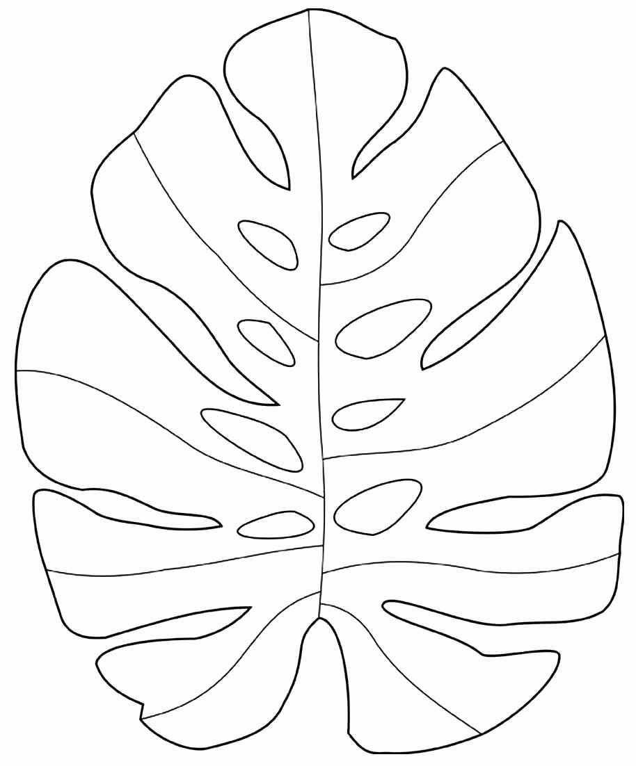 Трафарет ветки дерева