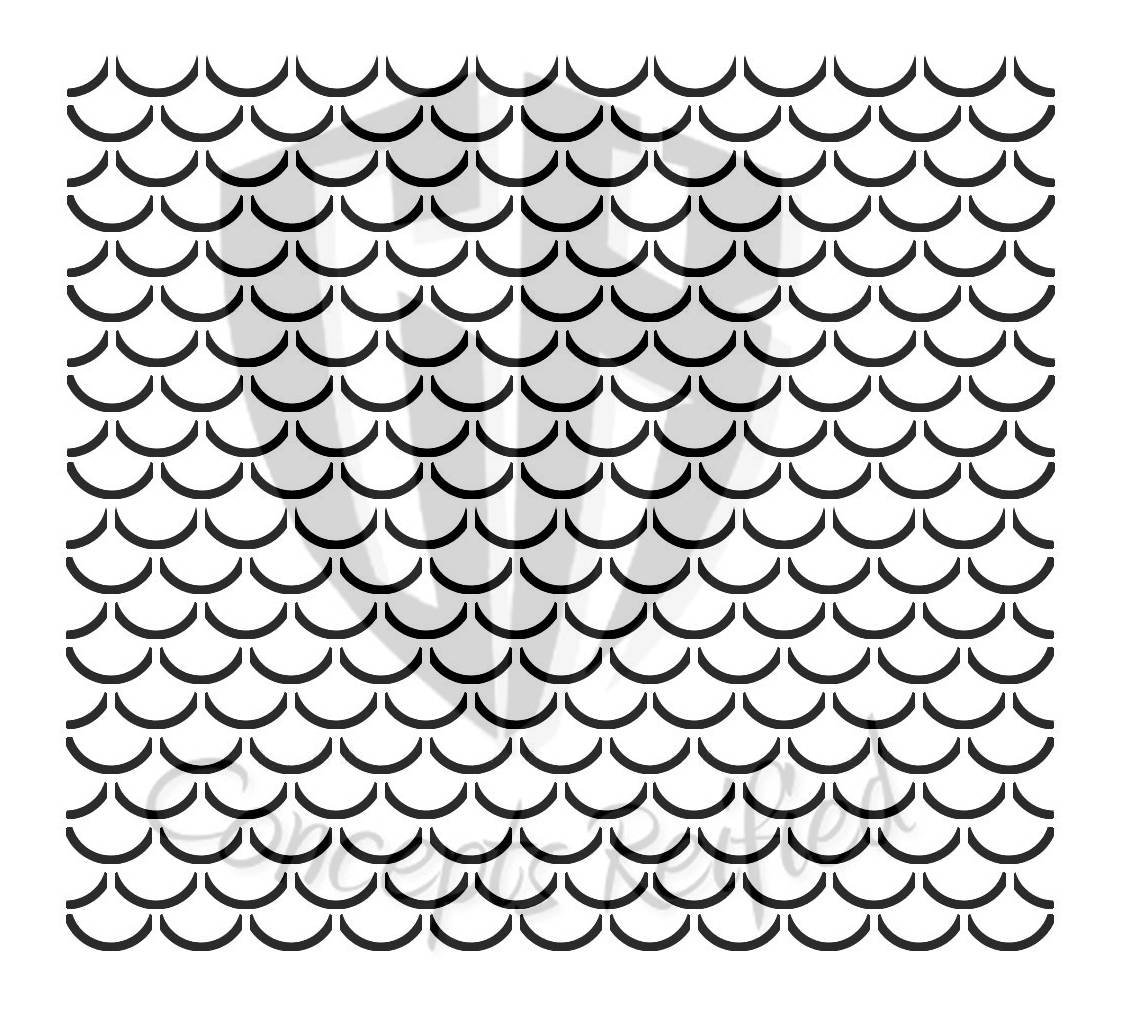 Имитация чешуи рыбы