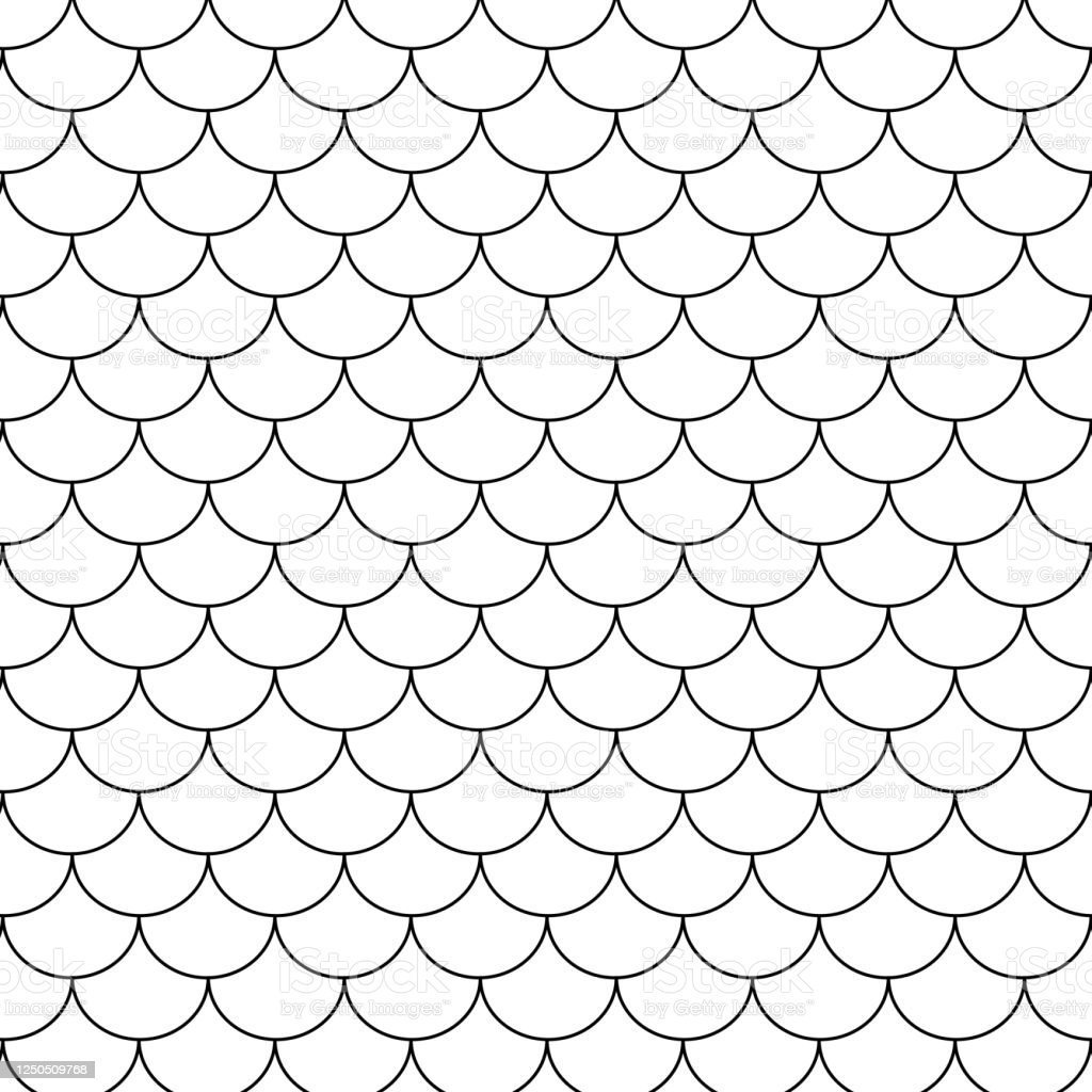 Чешуя силуэт