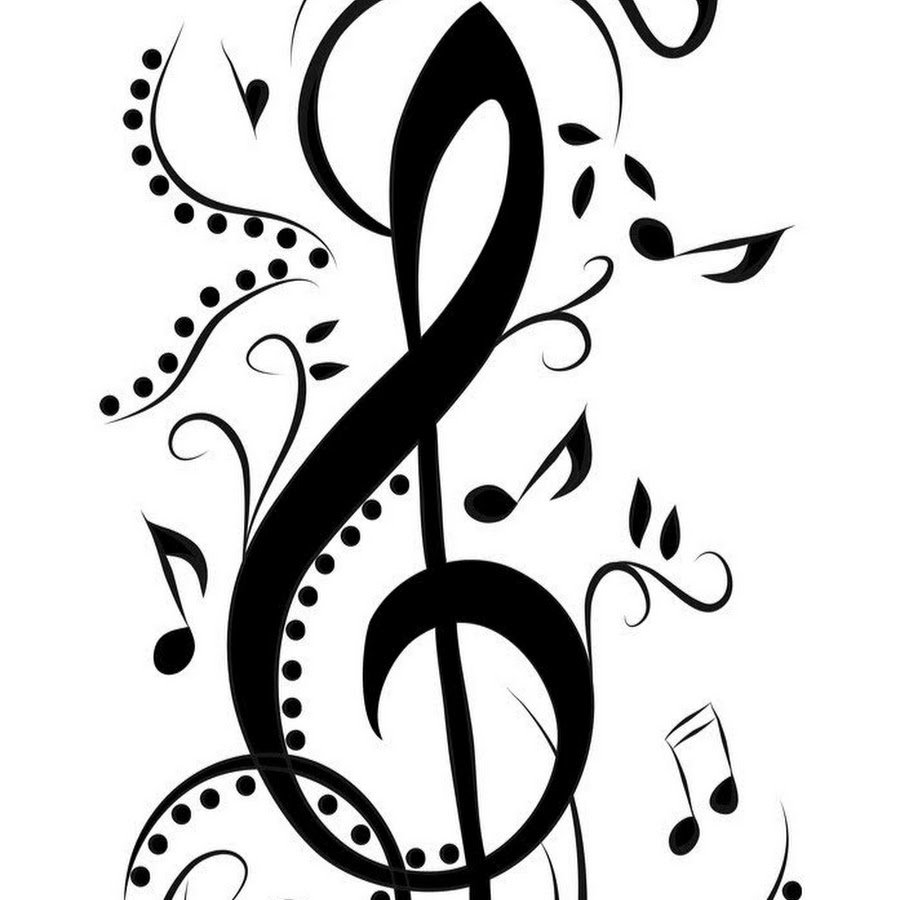 Скрипичный ключ эскиз