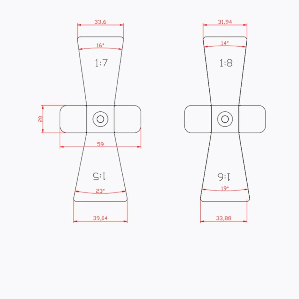 Шаблон для разметки шипа ласточкин хвост