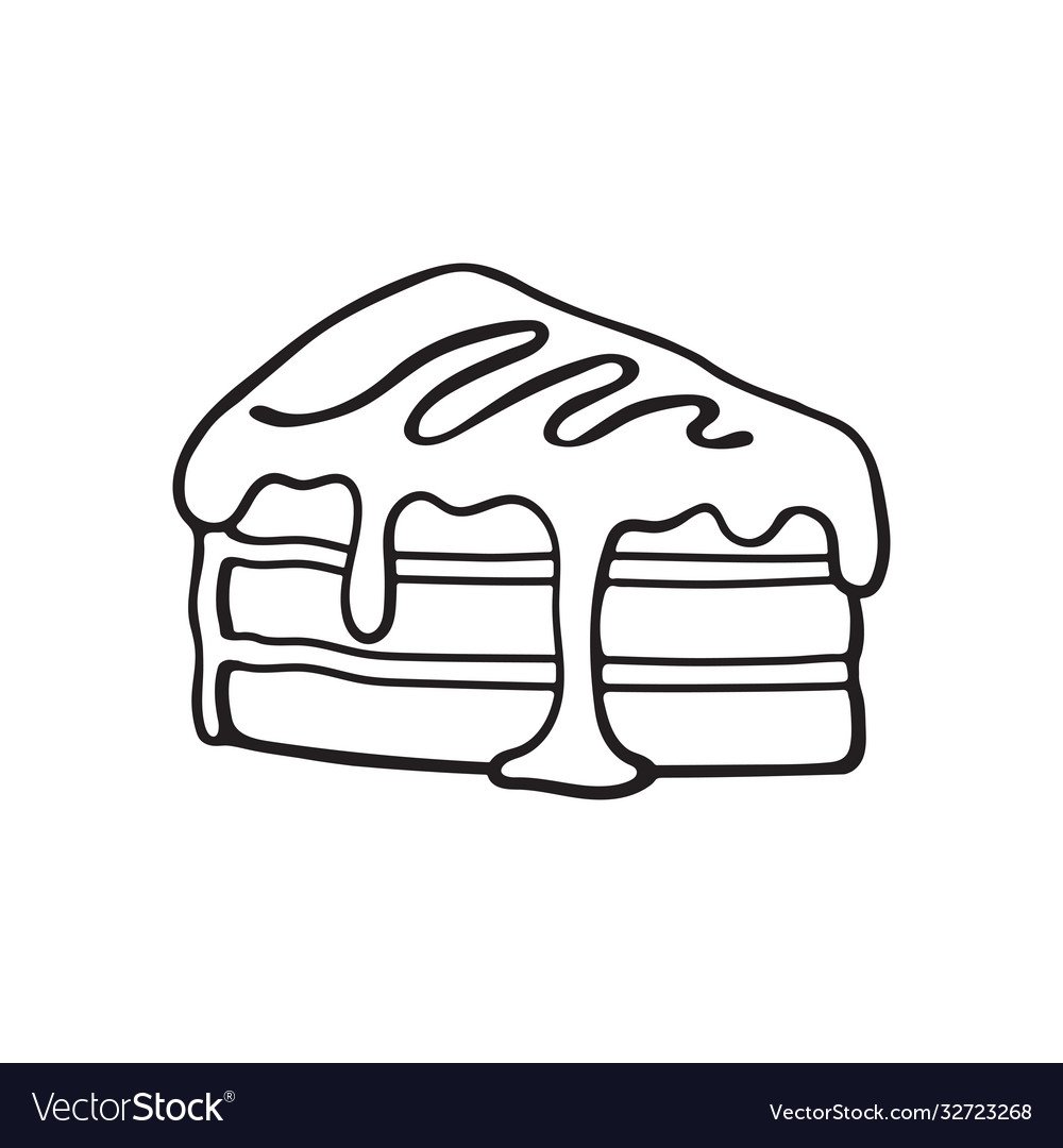 Тортик. Раскраска