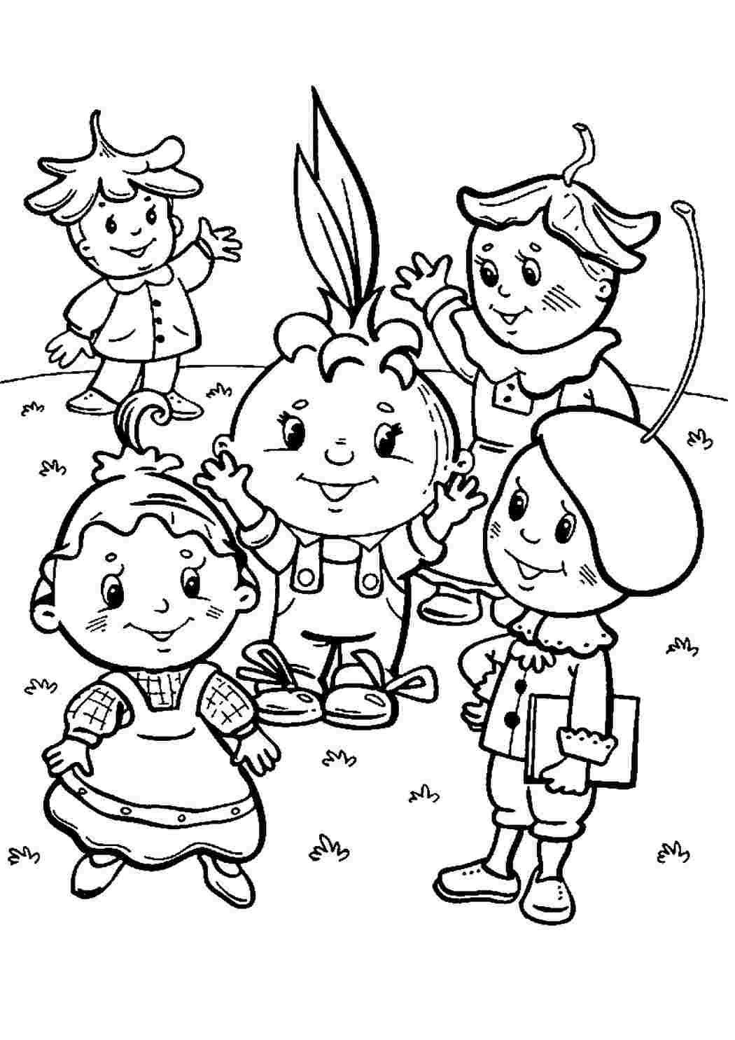 Сказочные персонажи на окна