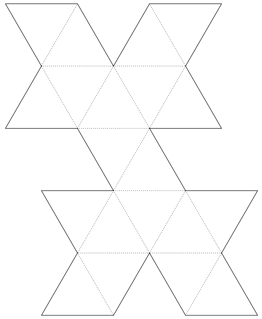 Пятиугольная звездчатая антипризма