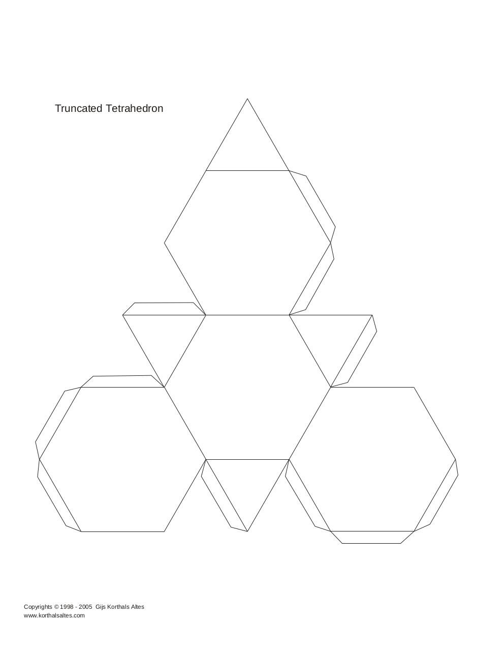 Развертка геометрических фигур черчение
