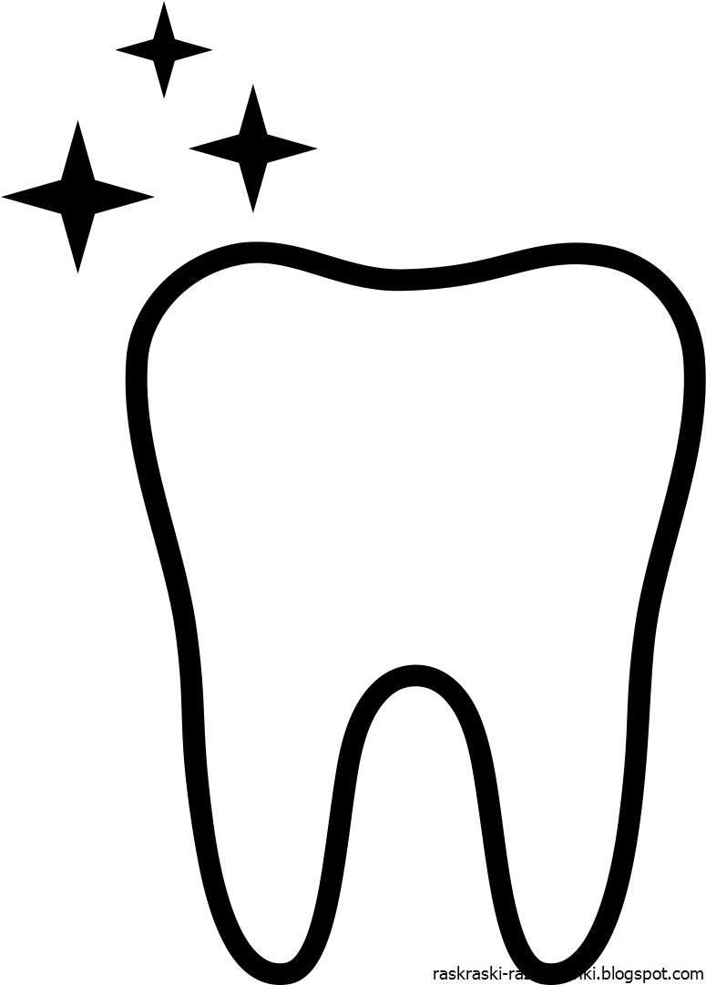 Очертания зуба