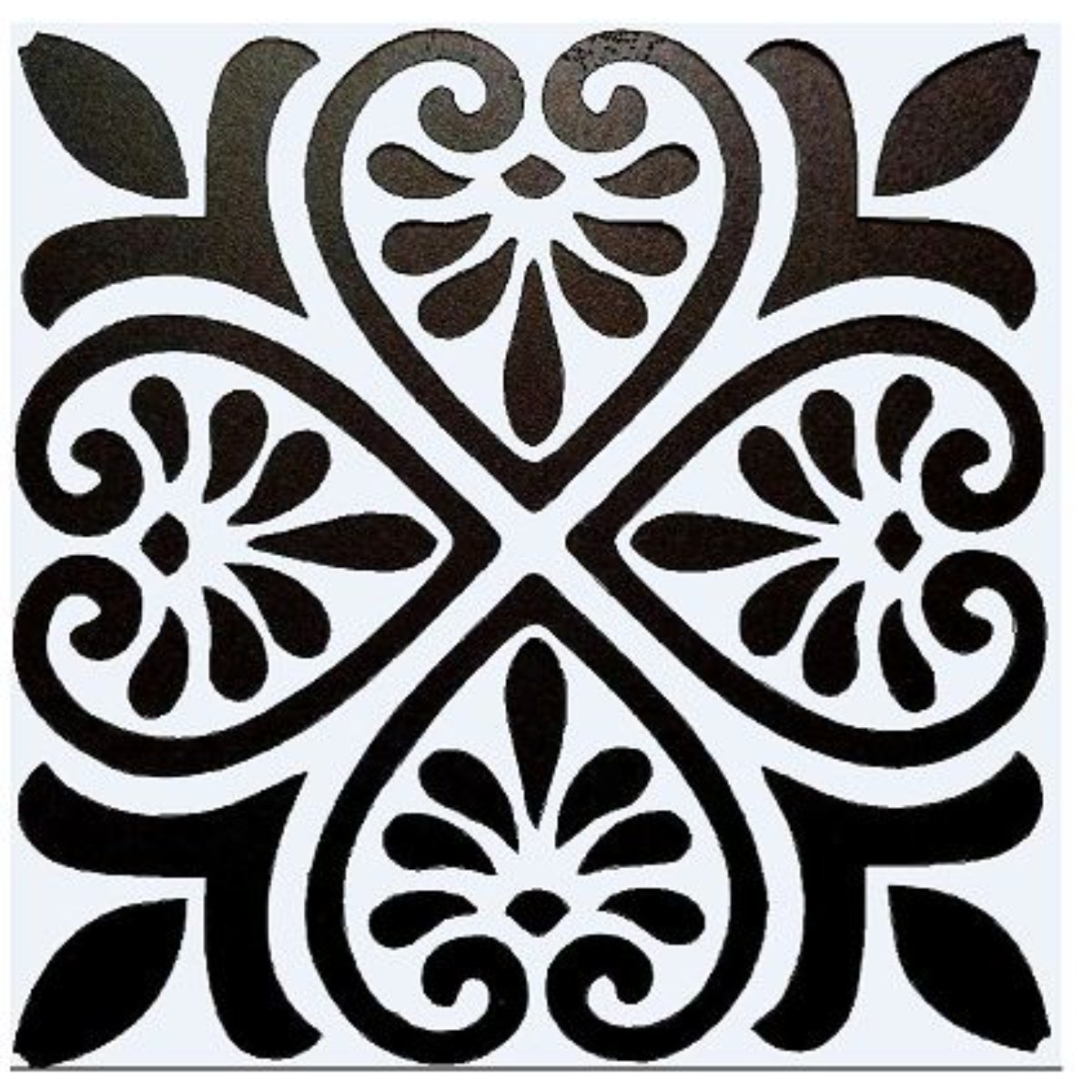 Простой орнамент трафарет