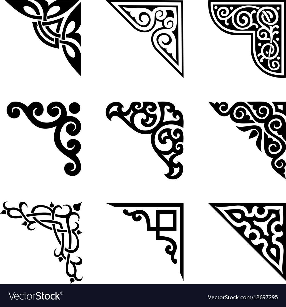 Хакасские национальные узоры