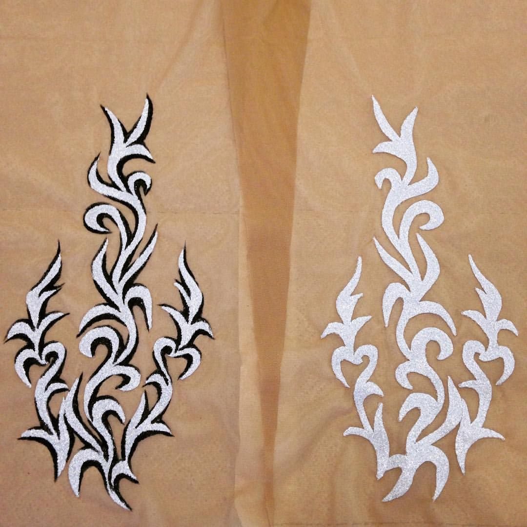 Алтайский орнамент трафарет