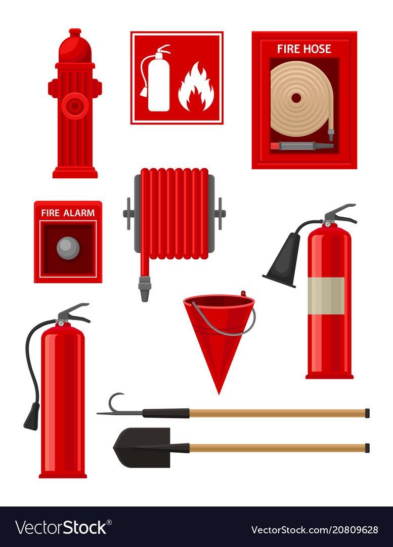 Пожарный инвентарь для детей