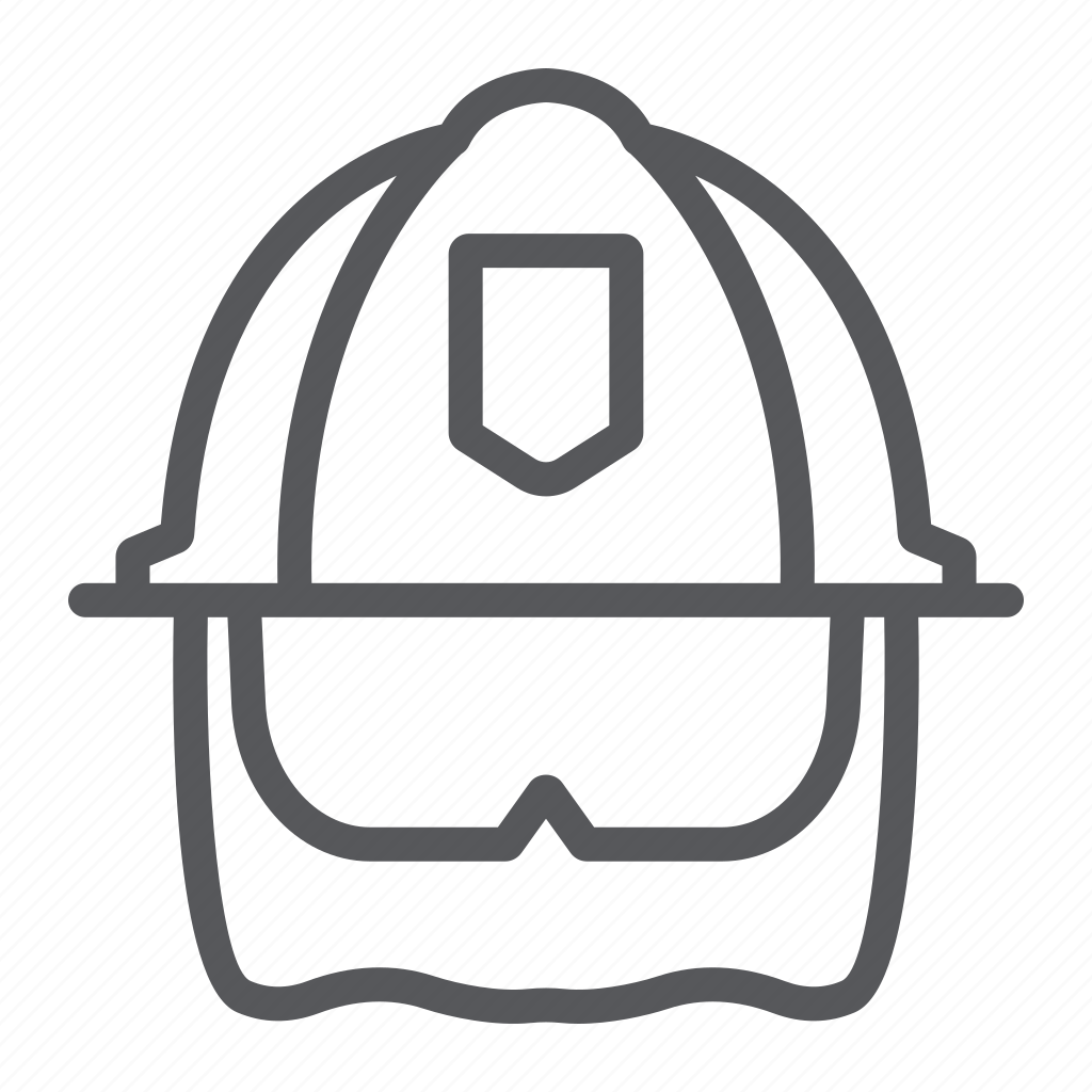 Силуэт пожарного