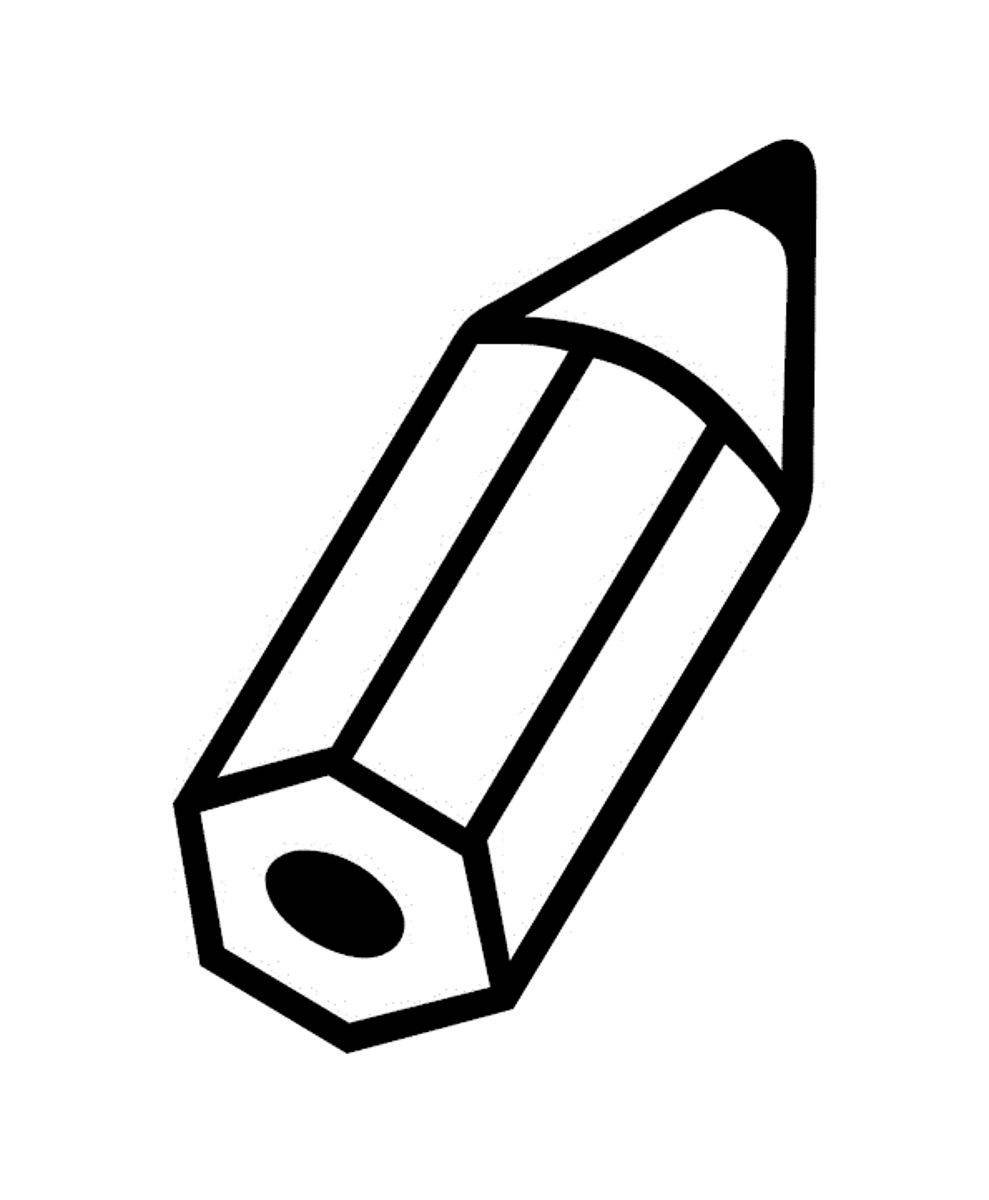 Карандаш раскраска для детей