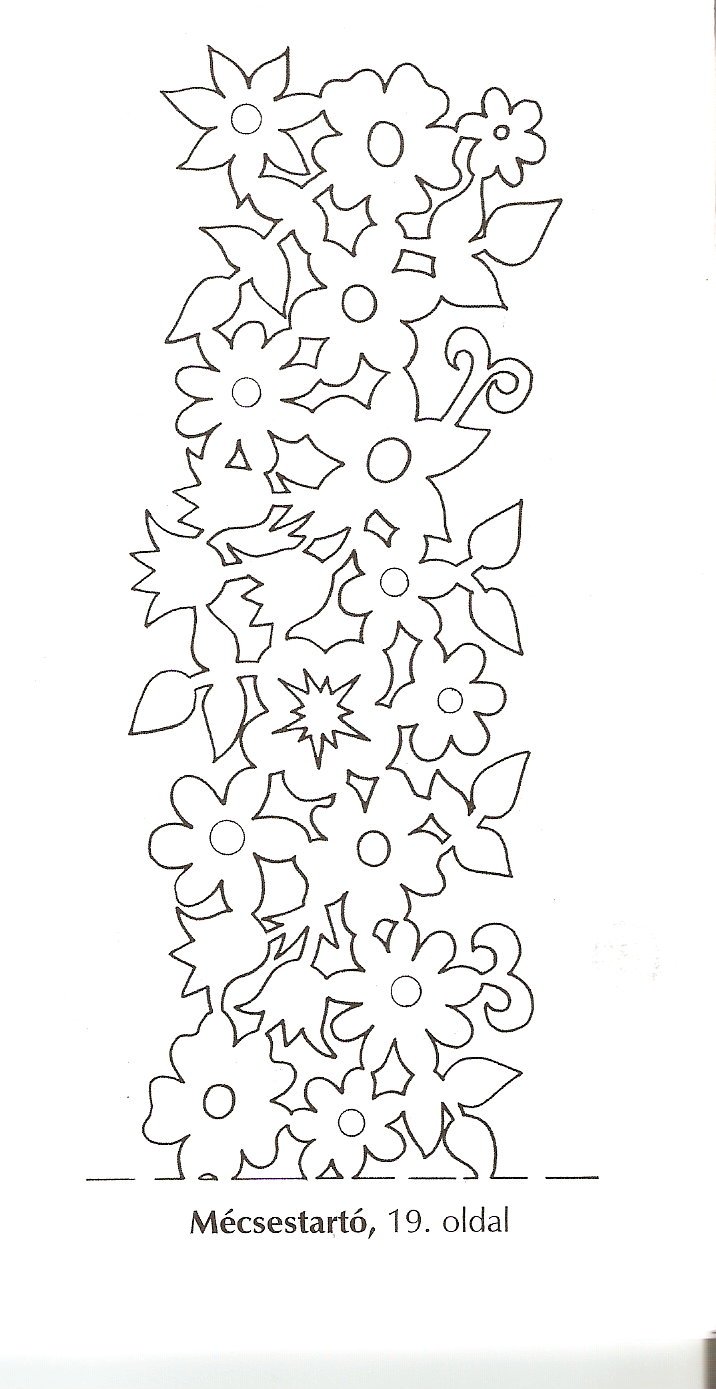 Трафареты весенние цветы на окна